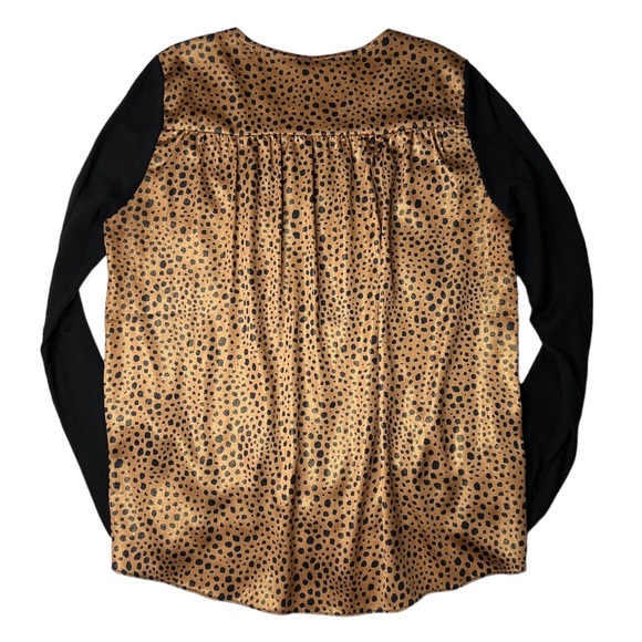 Current Air for Anthropologie Cheetah Pullover Size Small - Picture 4 of 9